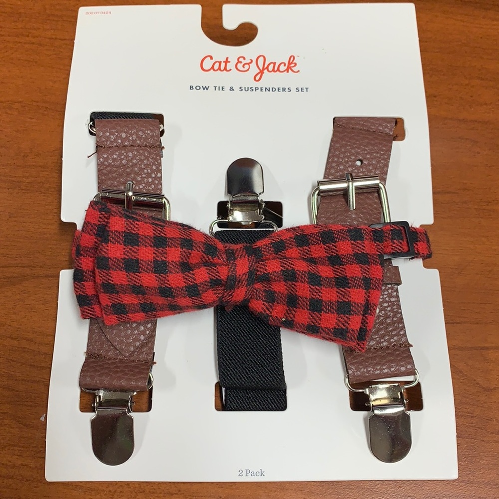 Suspenders & bow tie  Set